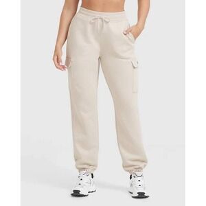 Oner All Day Light Weight Joggers Sweatpants Cream Light Tan Size Medium Sand